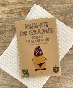Mini kit de graines – Edgar le mais noir
