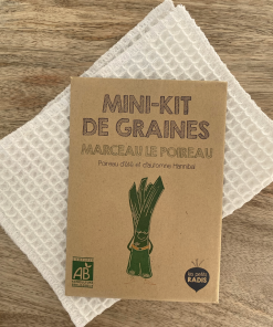 Mini kit de graines – Marceau le poireau