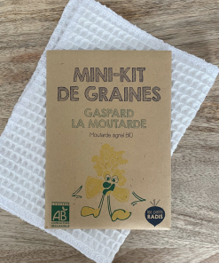 Mini kit de graines – Gaspard la moutarde