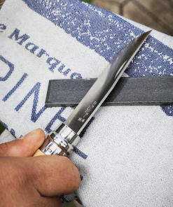 Pierre naturelle de Lombardie à aiguiser OPINEL