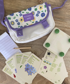 Sac explorateur fleurs