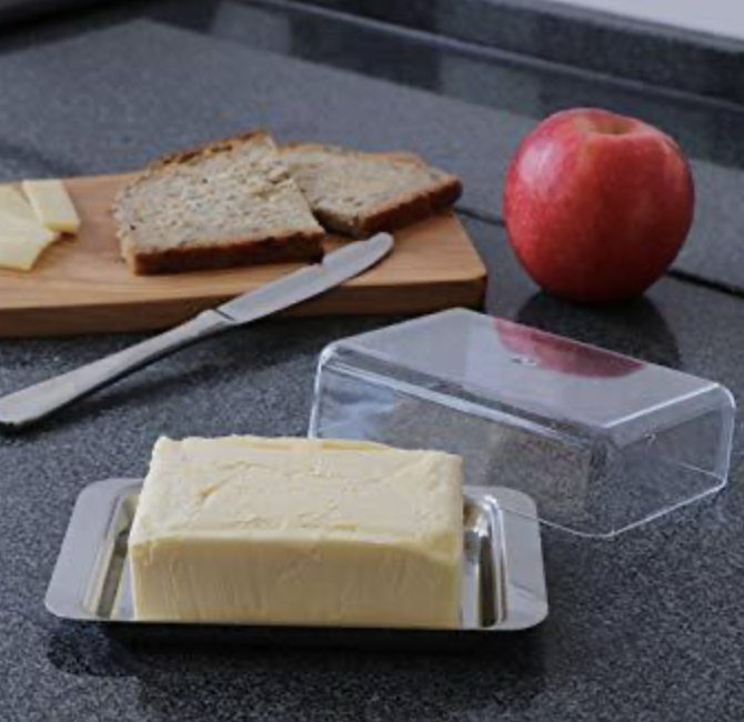 Beurrier en acier inoxydable