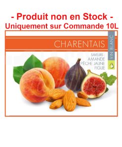 CHARENTAIS 12° – 10 LITRES – Pêche jaune, Figue, Amande