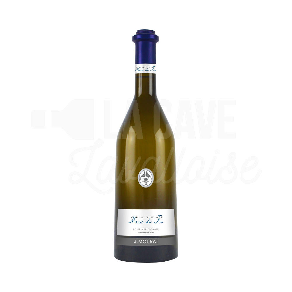 Château Marie du Fou Blanc – Fiefs Vendéens Mareuil – Vignobles Mourat – 75cl