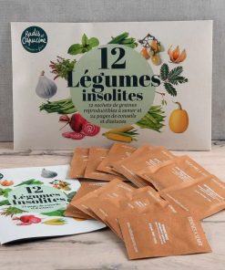 Coffret : Je fais pousser mes 12 légumes insolites