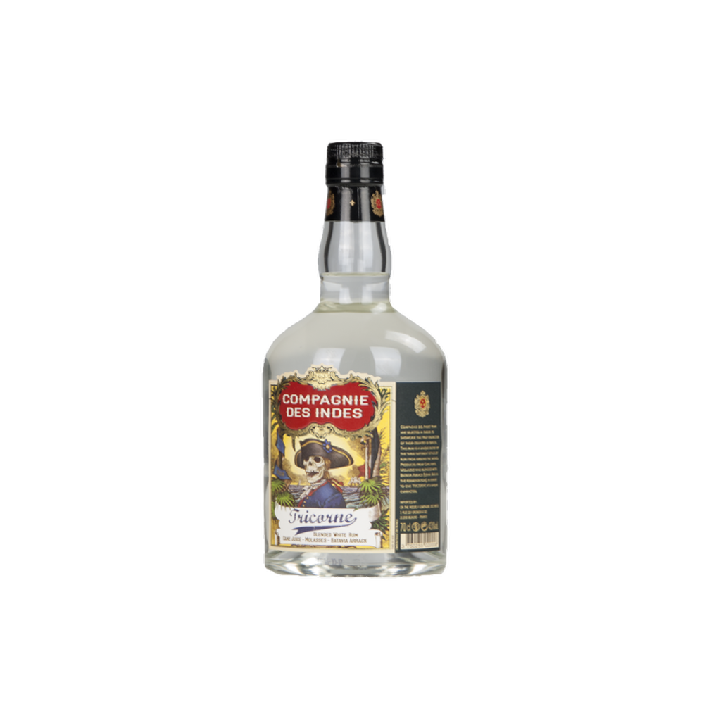Tricorne Blanc – Compagnie des Indes – 43° – 70cl