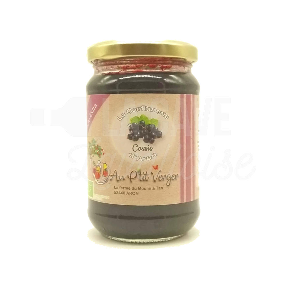 Confiture Cassis – Au Ptit Verger – Aron (53) – 360gr