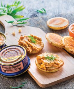 Crème de Saumon rose du Pacific à l&rsquo;Estragon 60gr – Conserverie La Belle Îloise