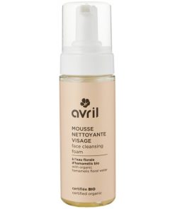 Mousse nettoyante visage bio – Avril