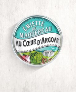 Emietté de Maquereau au Coeur d&rsquo;Argoat 80gr – Conserverie La Belle Îloise