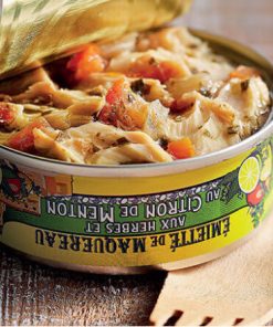 Emietté de Maquereau aux Herbes & Citron de Menton 80gr – Conserverie La Belle Îloise