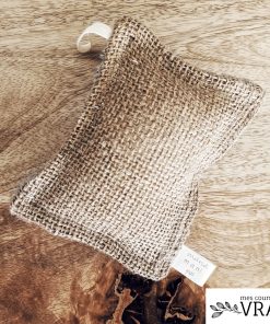 Éponge lavable grattante en toile de lin pour vaisselle
