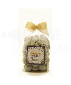 Galets Gris – Chocolat Lait croustillants à la Fleur de Sel – Sachet 50gr