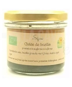 Gelée de Basilic – La Ferme du Pâquis Fleury – Le Bourgneuf La Forêt (53) – 100gr