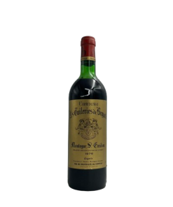 Chateau Tuilleries de Bayard Rouge 1976 (Montagne Saint Emilion – Bordeaux)