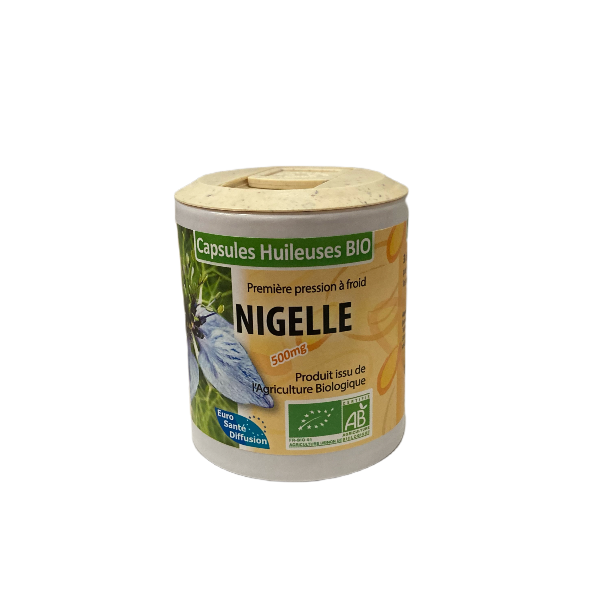 CUMIN NOIR EGYPTE (NIGELLE) BIO 100 GELULES 500MG