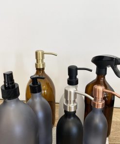 Embouts pour flacon en verre – Modèle et coloris au choix