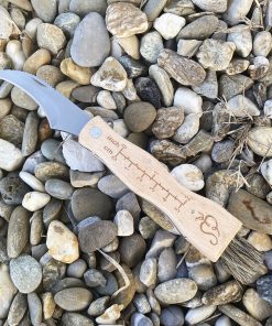 Couteau à champignons avec brosse