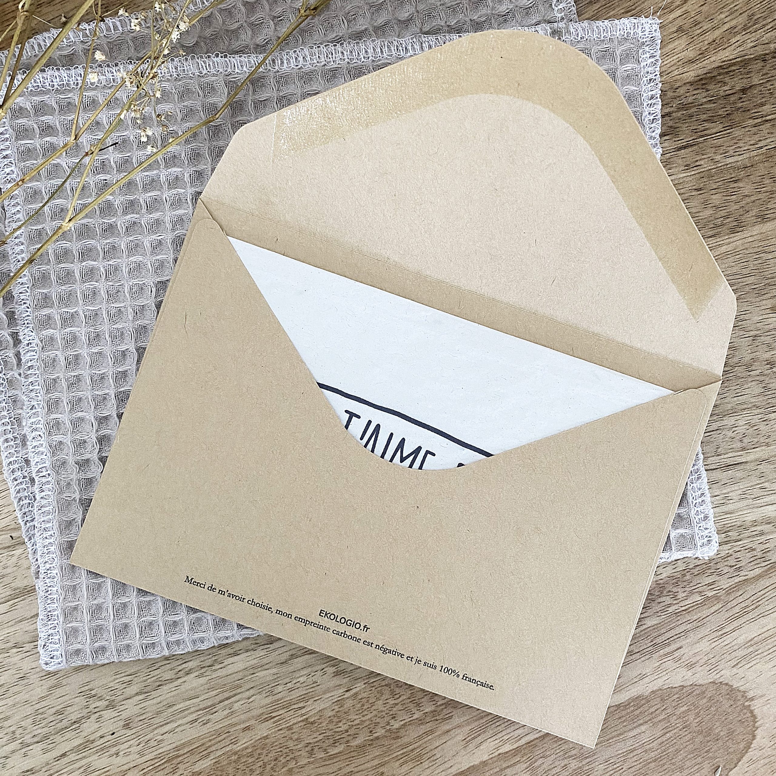 Carte ensemencée à planter – Je t’aime Maman – Image 3