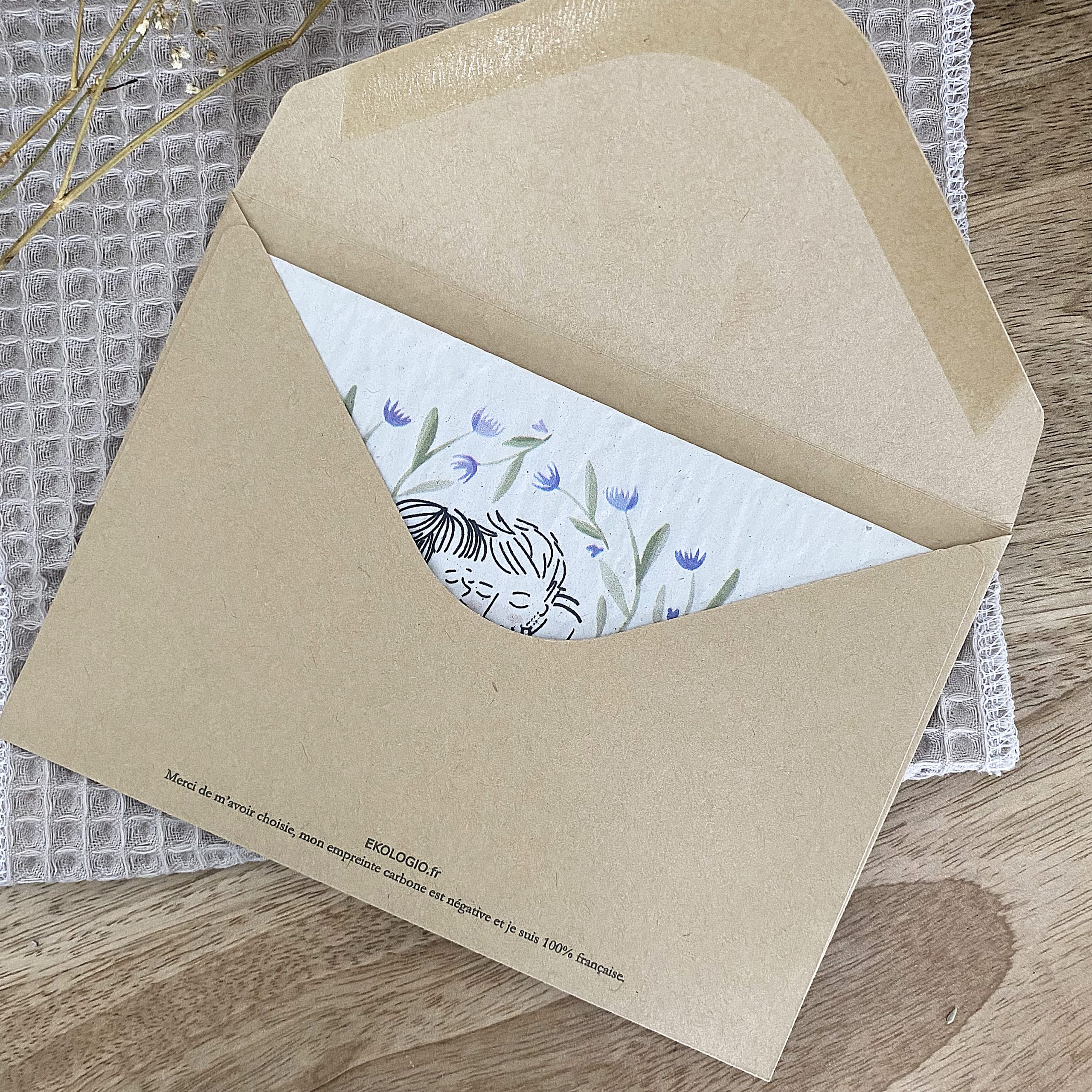 Carte ensemencée à planter – Calin – Image 3