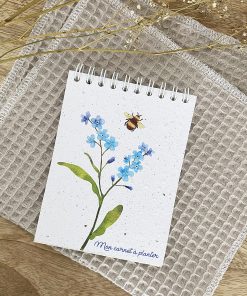 Mon carnet ensemencé à planter – Abeille