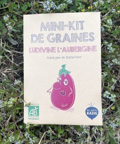Mini kit de graines – ludivine l’aubergine