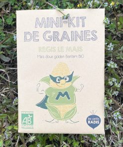 Mini kit de graines – Régis le maïs BIO