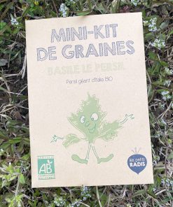 Mini kit de graines – Basile le persil