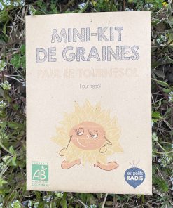 Mini kit de graines – Paul le tournesol