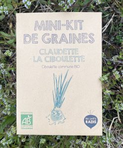 Mini kit de graines – Claudette la ciboulette