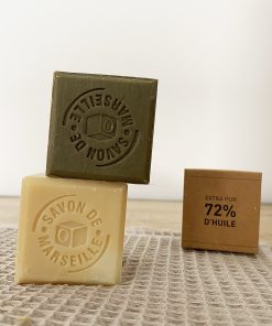 Savon de Marseille 100 g – Olive ou végétale