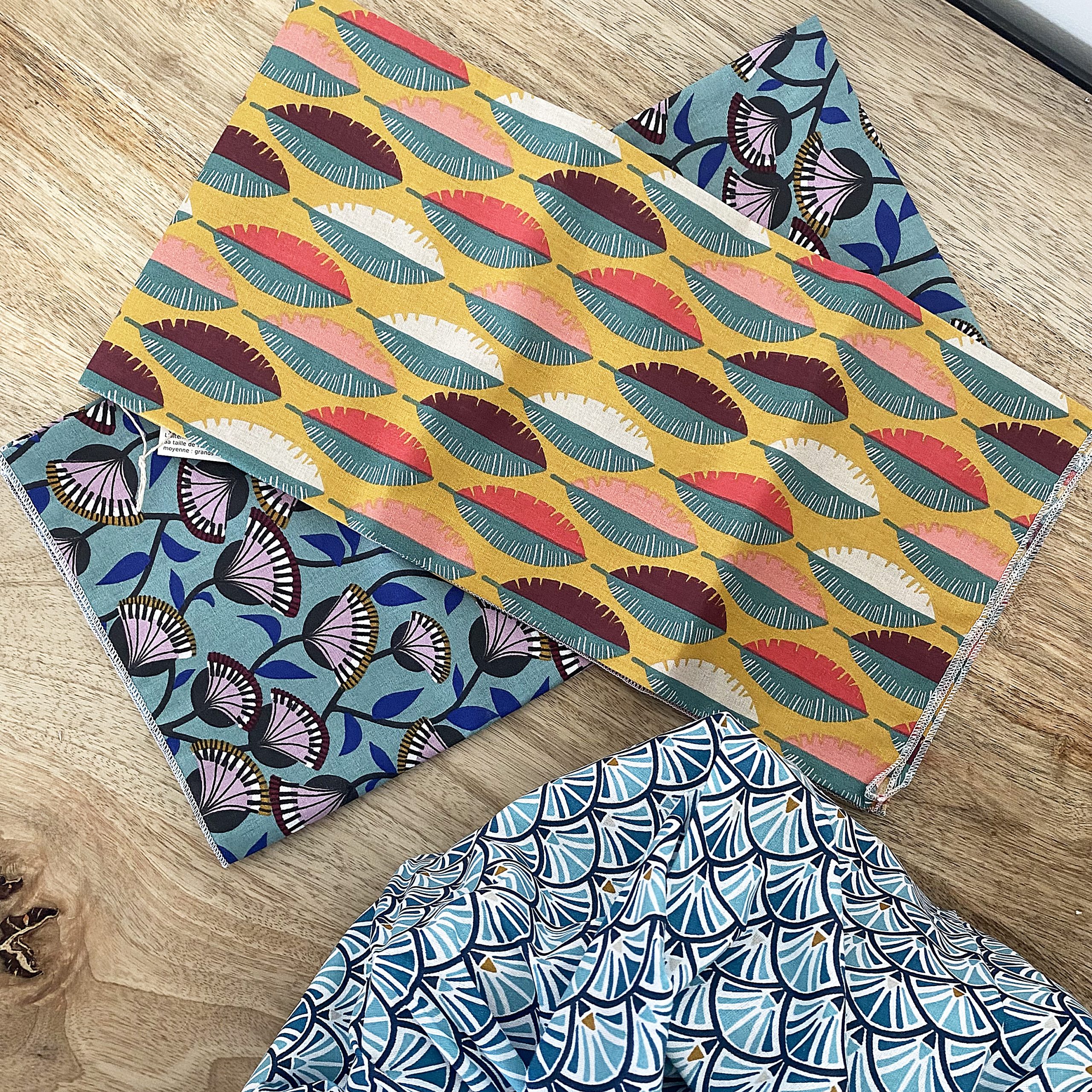 Furoshiki | Motif aléatoire 75*75 cm – Image 5