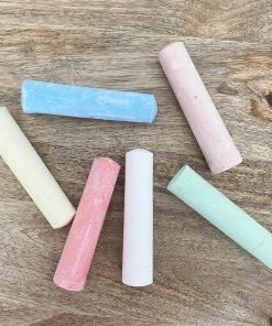 Lot de 6 craies géantes pour extérieur