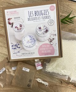 DIY – Coffret les bougies délicates et fleuries