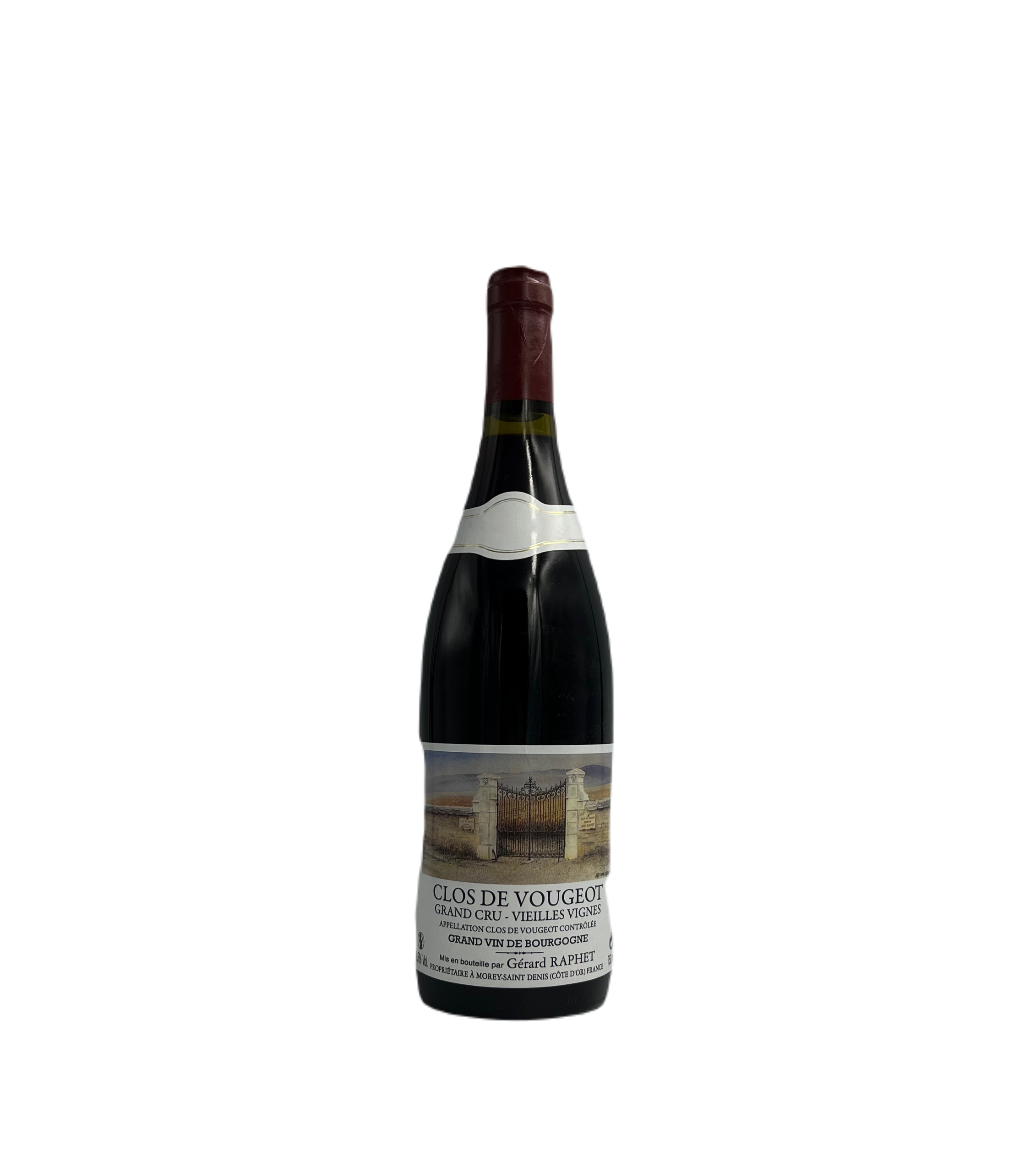 Clos Vougeot Grand Cru Vieilles Vignes Rouge 2011 – Domaine Gerard Raphet (Bourgogne)