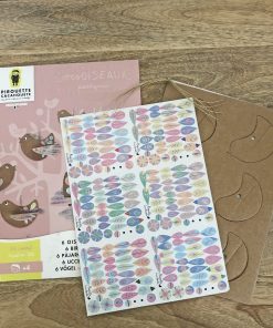 Kit créatif : 6 oiseaux poétiques