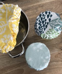 Charlotte à plat en tissu enduit – Lot de 3