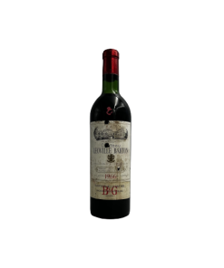 Chateau Leoville Barton Rouge 1966 (Saint Julien – Bordeaux)