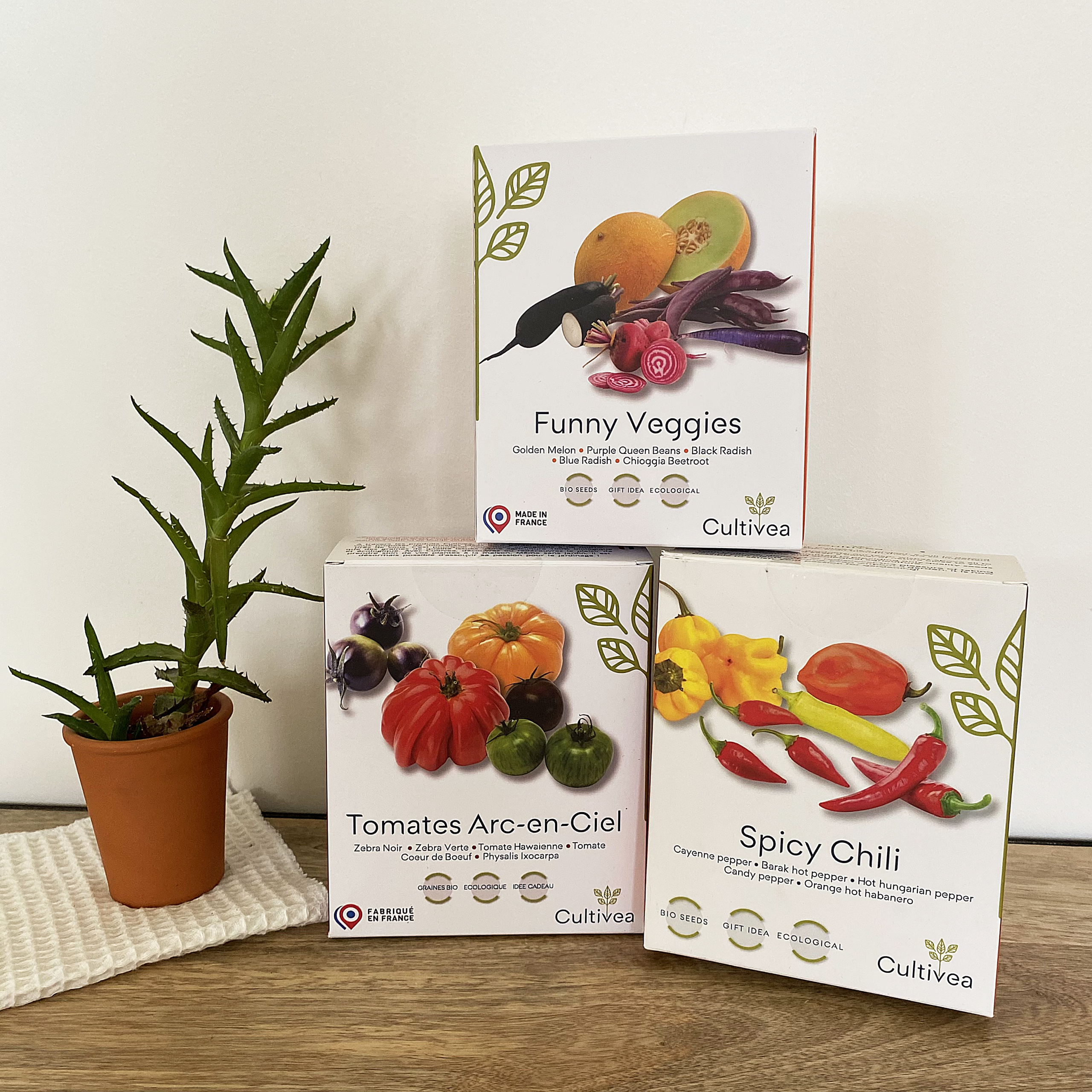 Coffret : Je fais pousser mes tomates arc-en-ciel BIO – Image 4