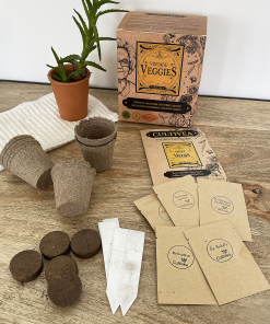 Coffret : Je fais pousser mes légumes vintage BIO