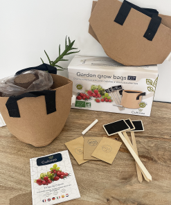 Kit sacs de culture BIO* (Tomate, Fraise, Radis)