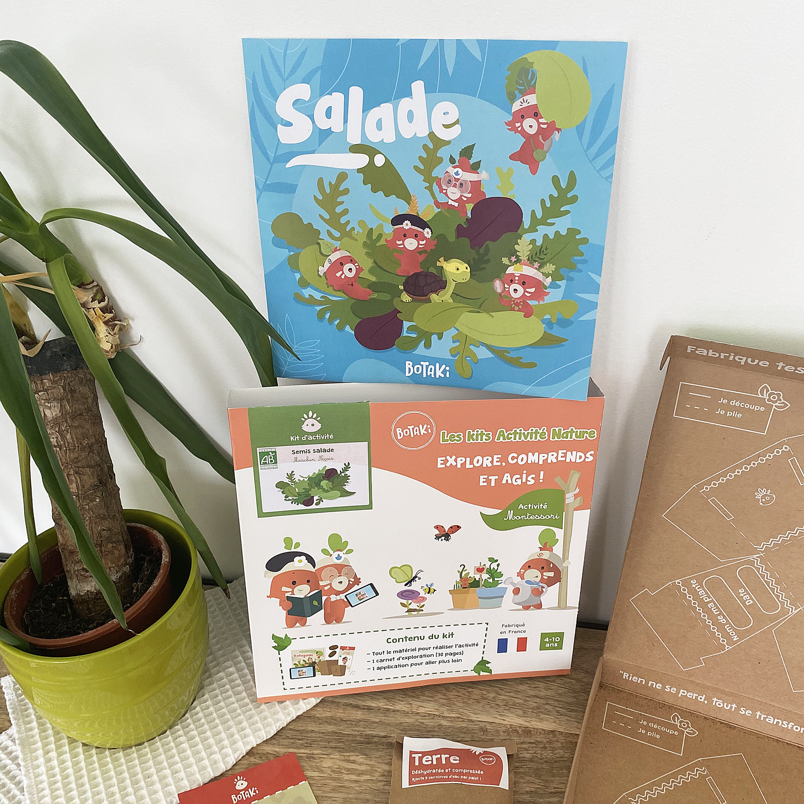 Créer mon potager maison : Le kit Semis Salade – Image 2