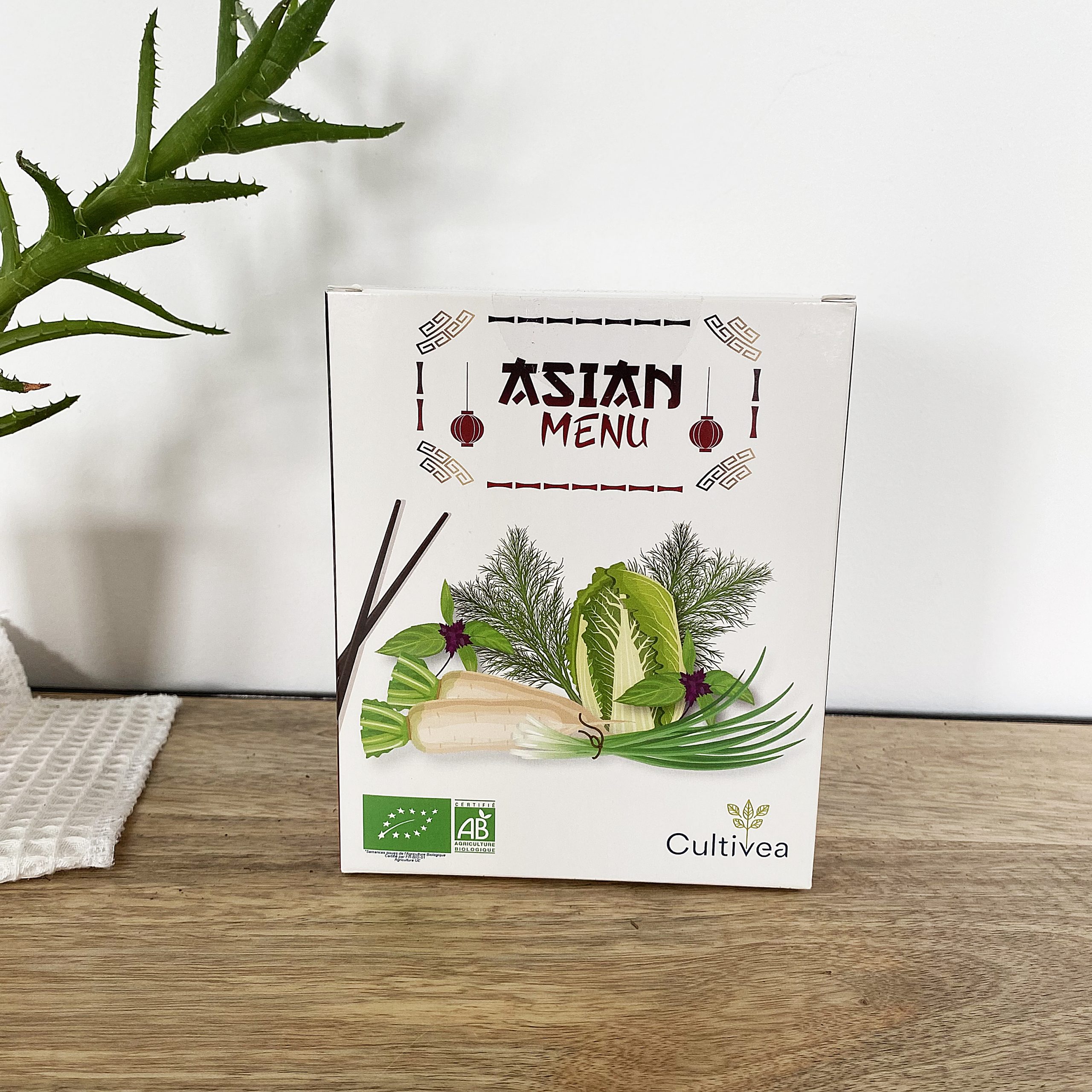 Coffret : Je fais pousser mon menu asiatique BIO – Image 2