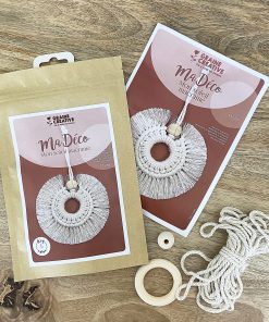 Kit macramé : Mon soleil à suspendre