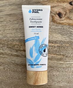 Dentifrice vegan aux plantes douces sans fluor