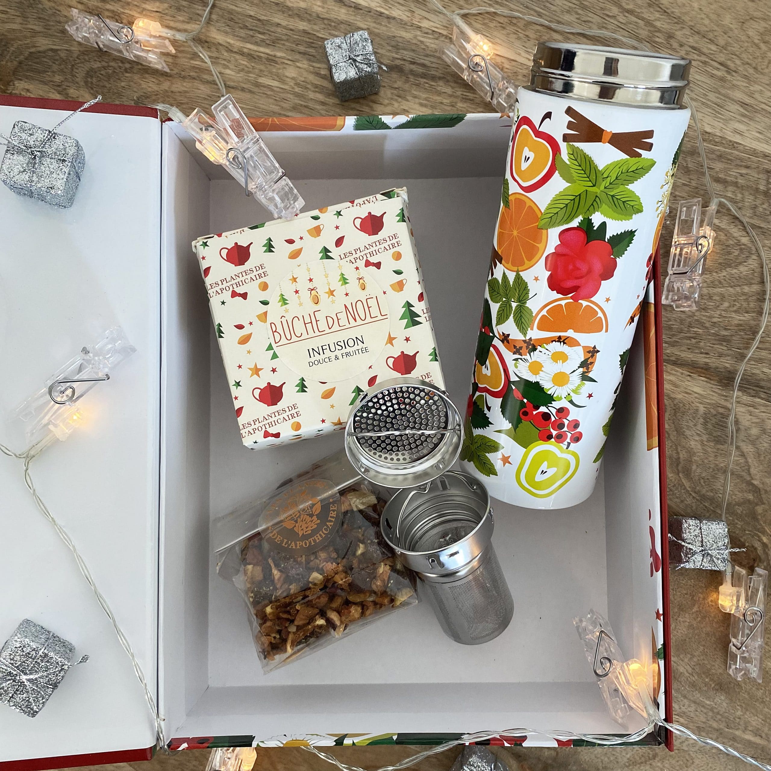 Coffret cadeau : Une théière + infusion douce et fruitée – Image 3