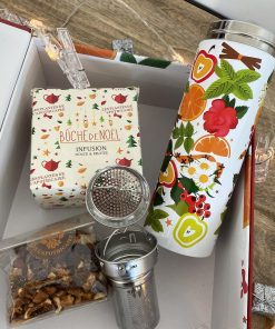 Coffret cadeau : Une théière + infusion douce et fruitée