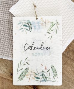 Calendrier ensemencé à planter 2023 nature (A5)