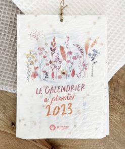 Calendrier ensemencé à planter 2023 saisons (A5)