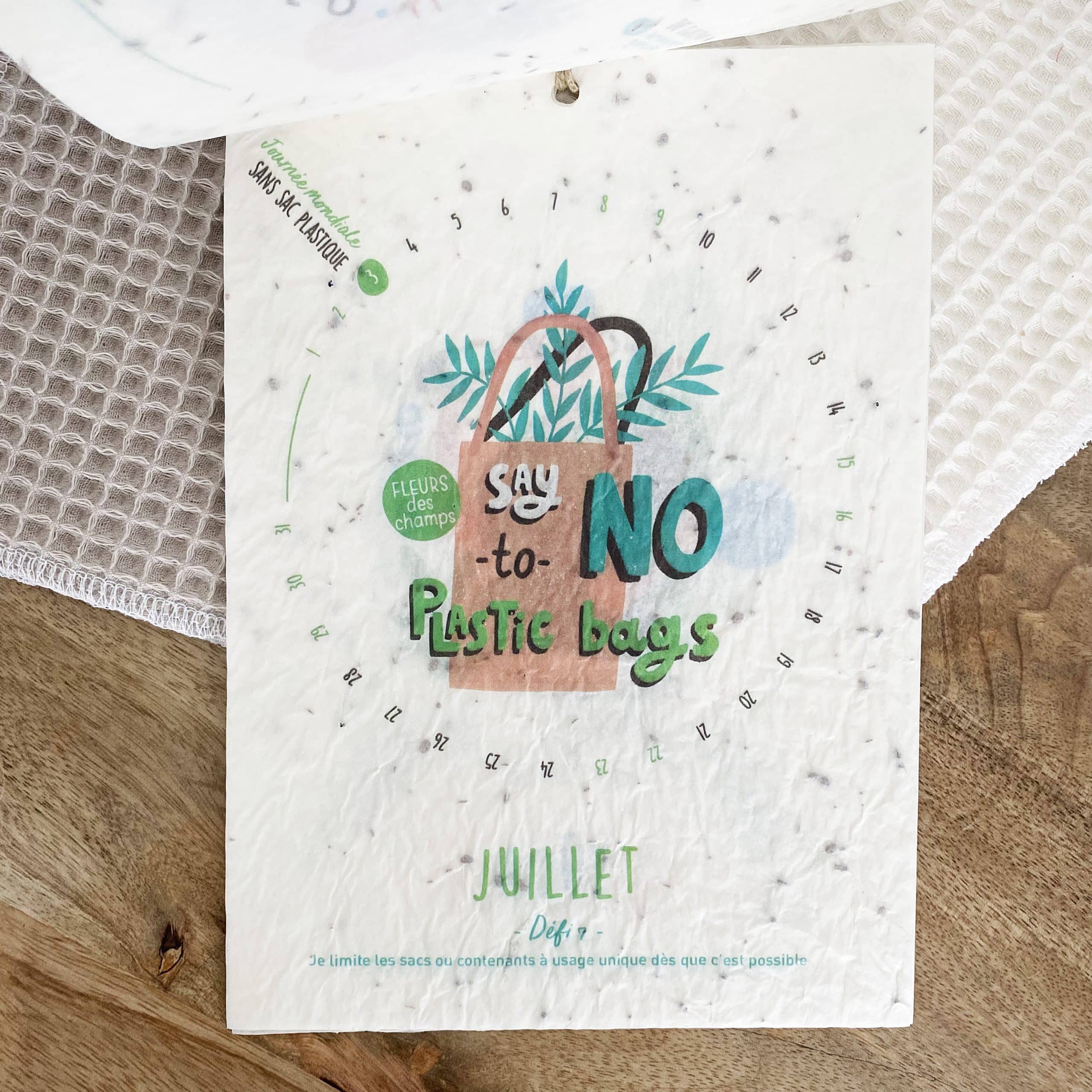 Calendrier ensemencé à planter 2023 planète (A5) – Image 2